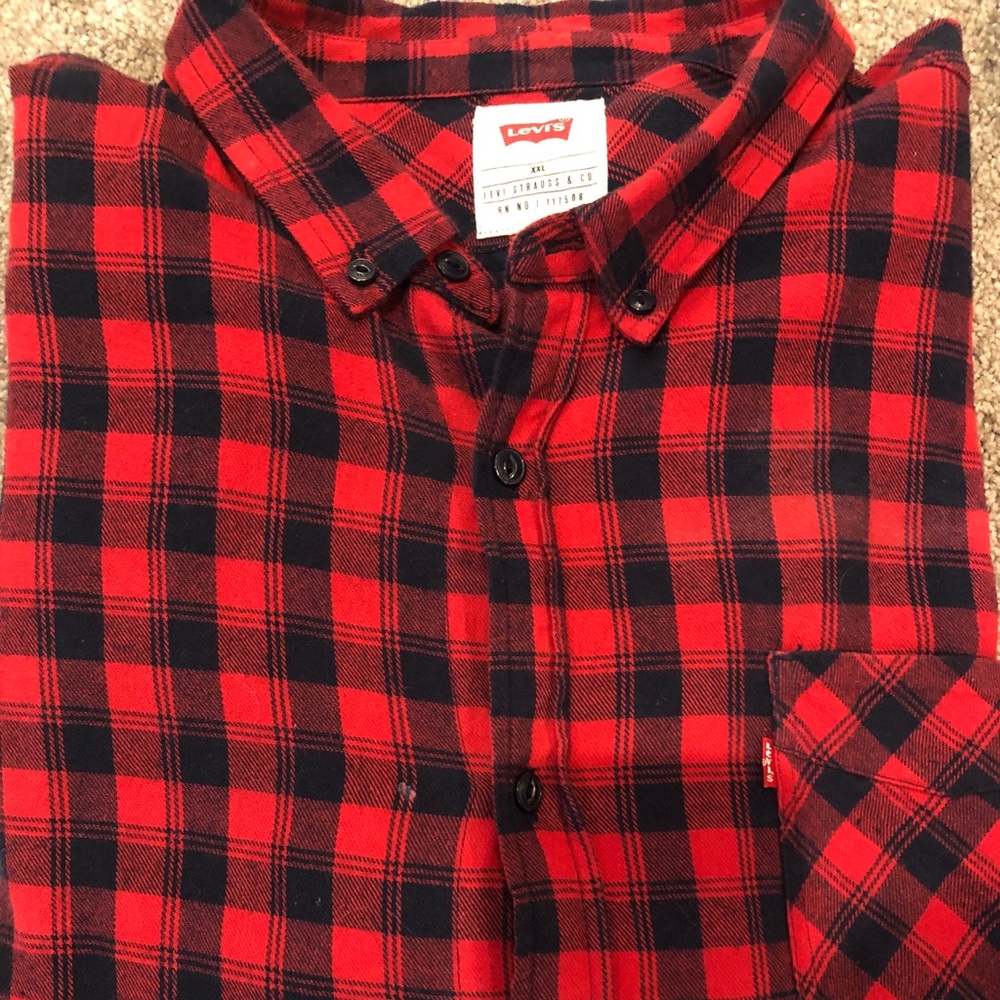 Men’s Long Sleeve Flannel Shirt